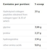 Kolagénové hydrolyzované peptidy Typ I a III - 300 gramov