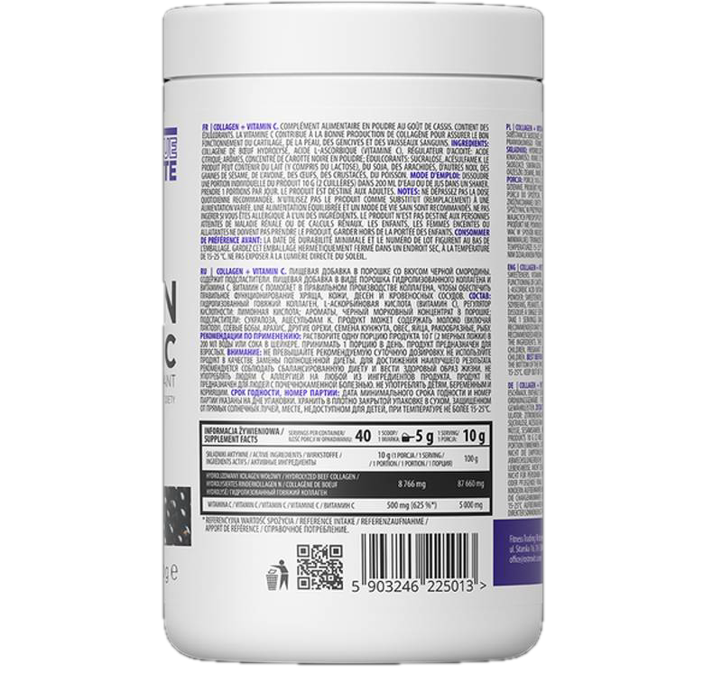 Kolagén + vitamín C/prášok - 400 gramov