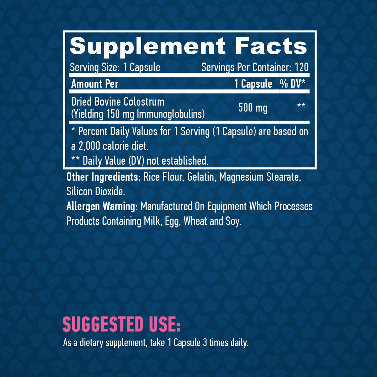 Colostrum 500 mg / 120 uzáverov.