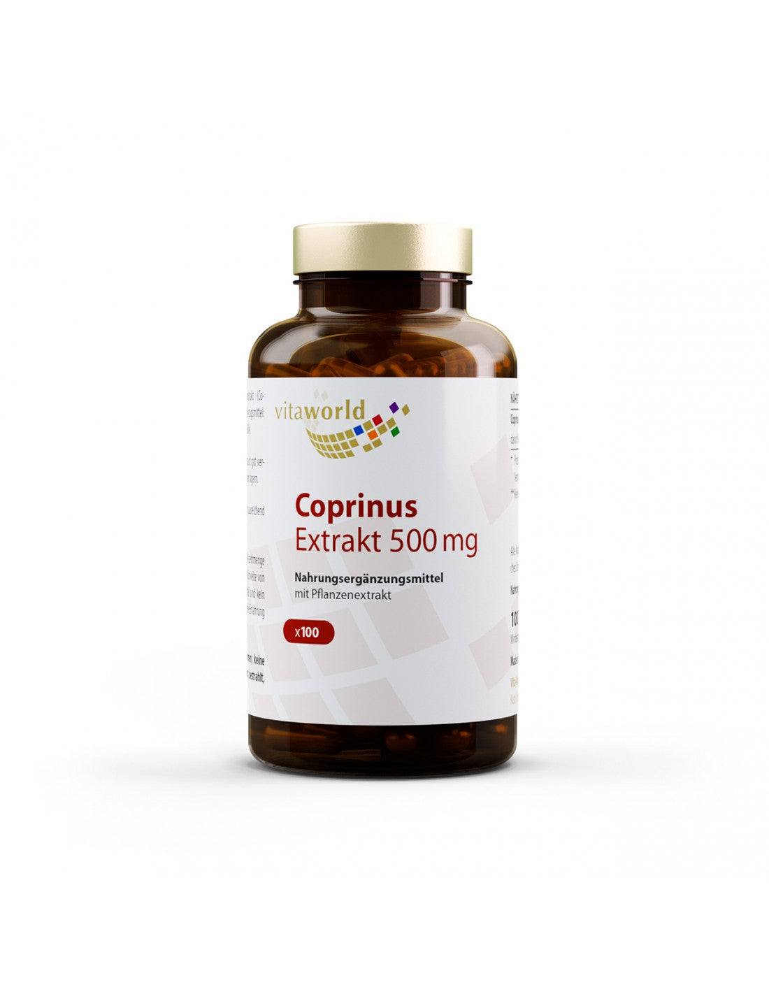 Coprinus extrakt / Coprinus 500 mg, 100 kapsúl