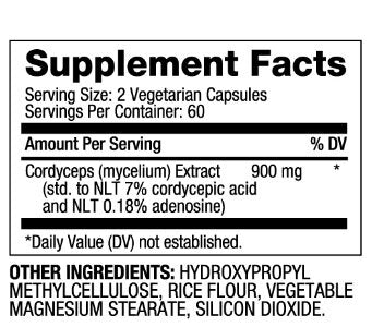 Cordyceps 450 mg / 60 čiapky