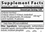 Cordyceps 650 mg - 60 kapsúl