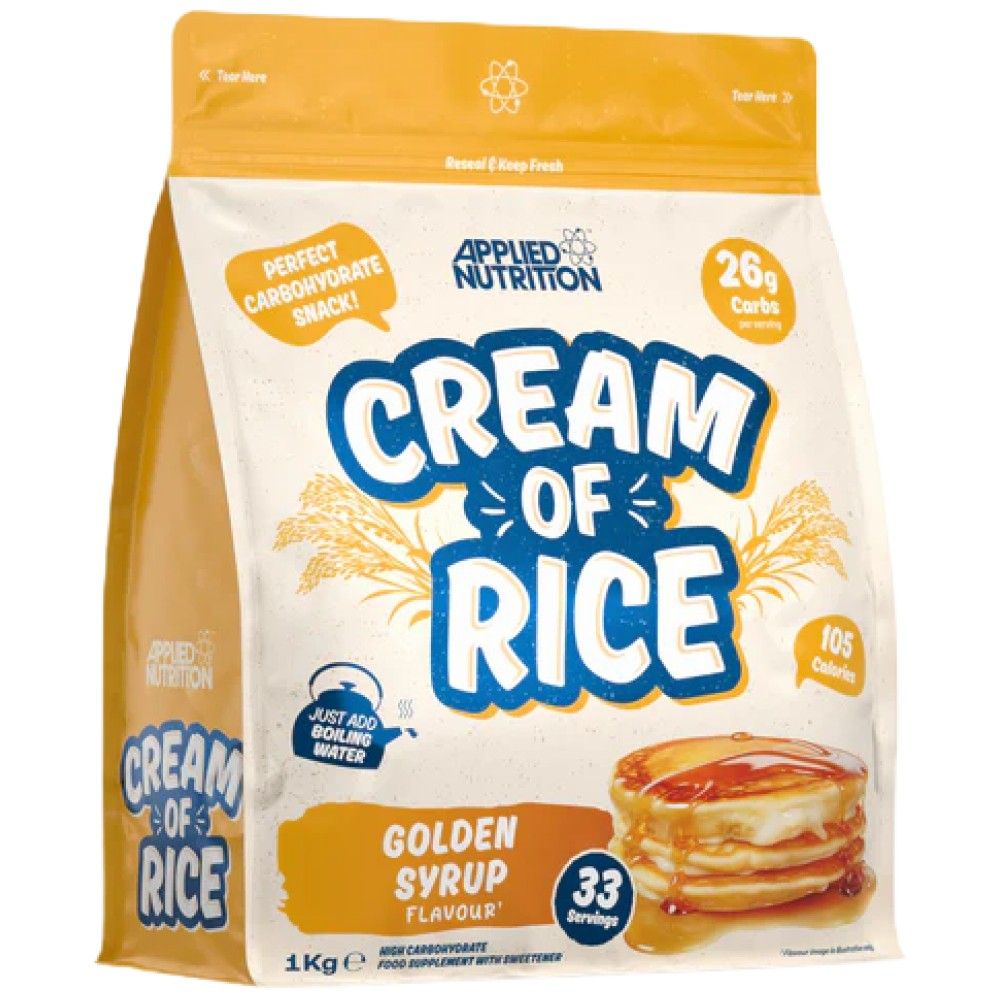 Krém ryže Ľahké trávenie a skvelé ochutnávky komplexu uhľohydrátov - 1 000 gramov