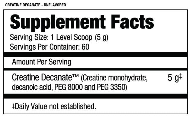 Kreatín Decanate - 300 gramov