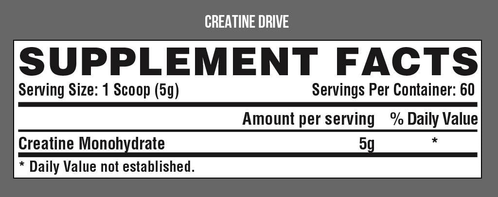 Creatin Drive - 300 gramov