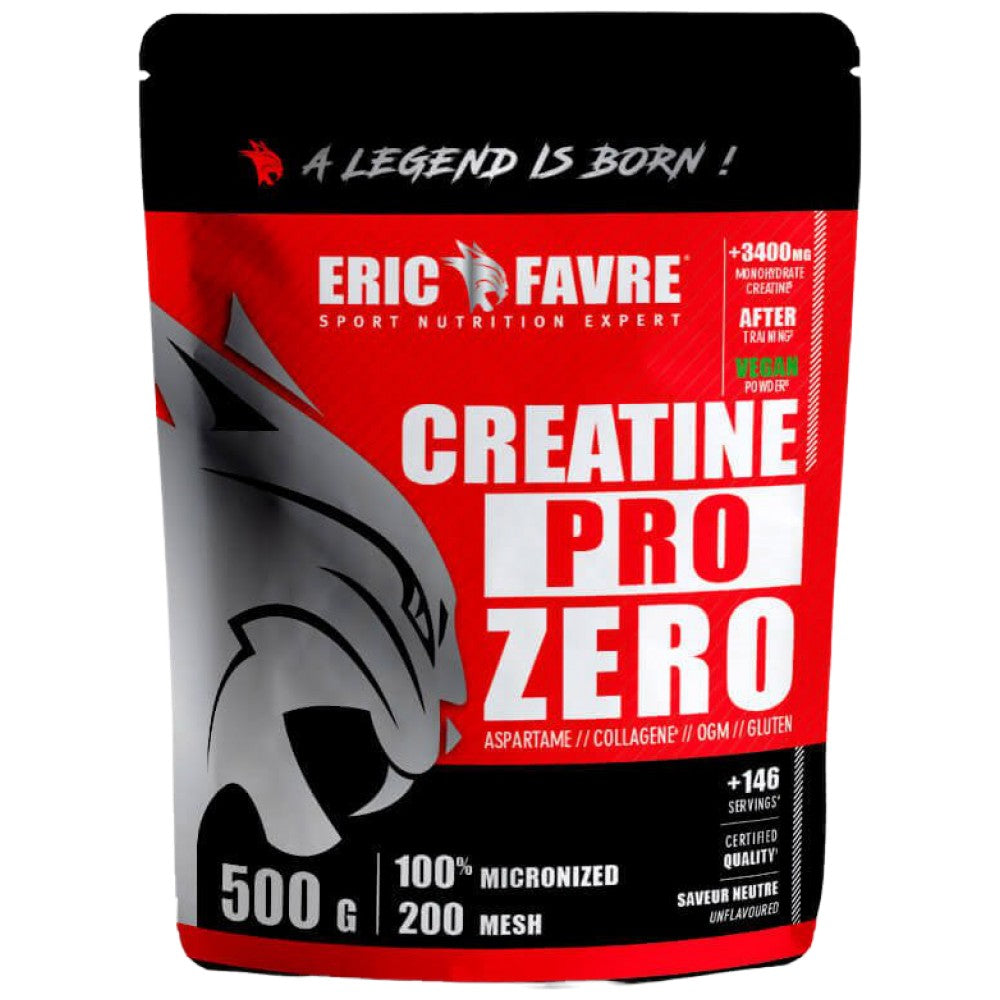 Kreatín Pro Zero Mikronizovaný kreatínový monohydrát - 500 gramov