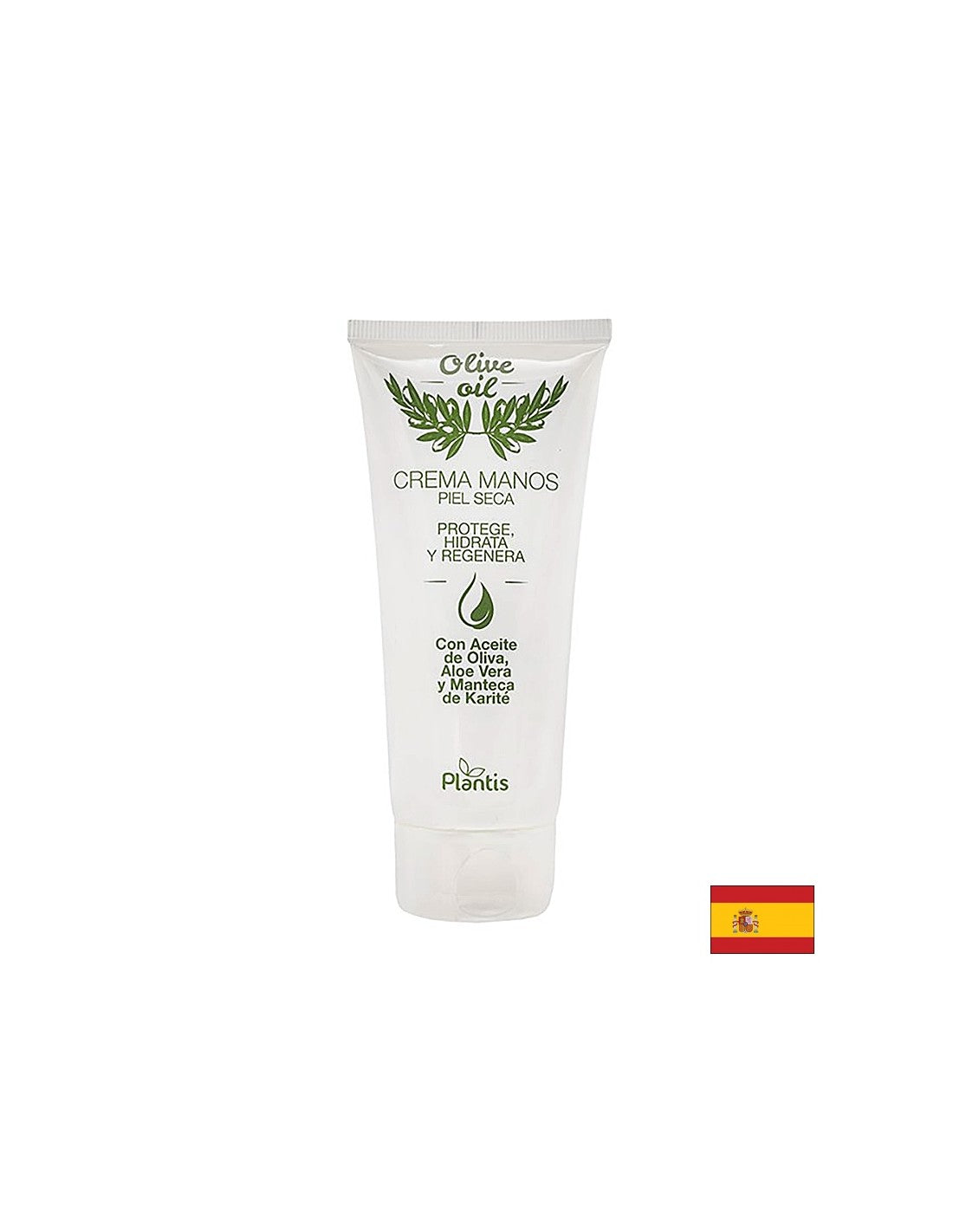 Hydratačný krém na ruky s bambuckým maslom a olivovým olejom - Crema Manos Plantis®, 100 ml