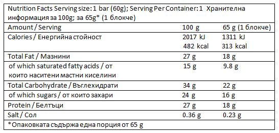 Crunch Protein Bar/70 g