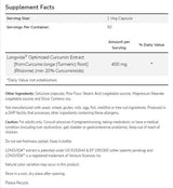 Curcubrain ™ 400 mg | Longvida® Optimalizovaný kurkumín - 50 kapsúl