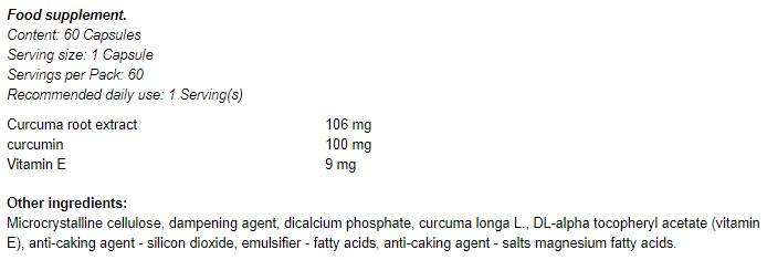 Curcuma 60 tablety