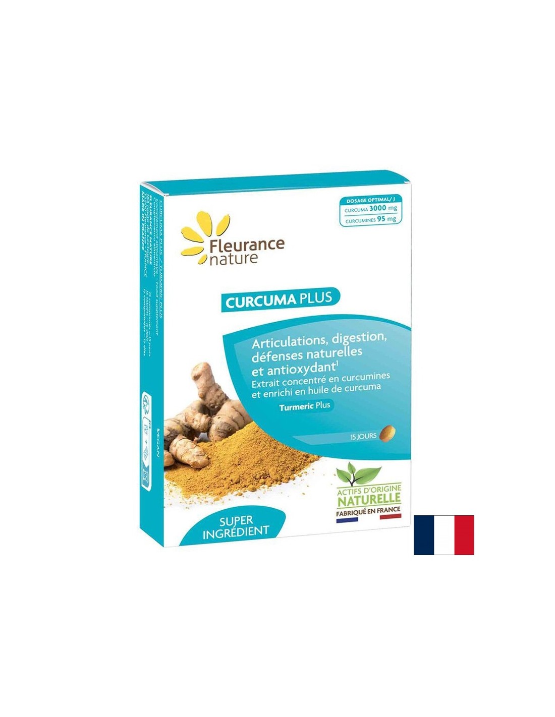 Pre zápal a bolesť - kurkuma - Curcuma Plus, 100 mg x 15 tabliet