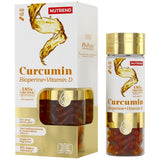 Kurkumín + bioperín + vitamín D - 60 kapsúl