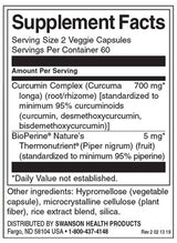 Kurkumínový komplex s bioperínom 350 mg - 120 kapsúl