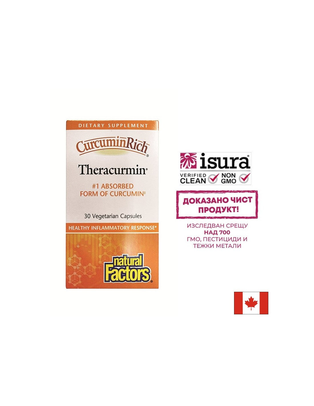 Curcuminrich ™ | Theracurmin 30 mg - 30 kapsúl