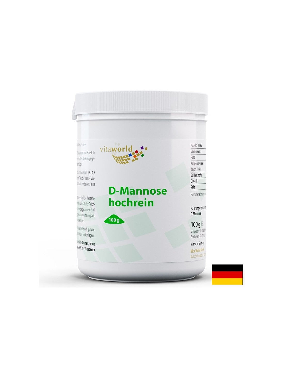 Močový trakt - D -manóza (z kukurice), 100 g prášok