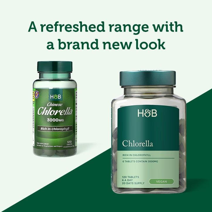 Chlorella 500 mg / organická čínština - 120 tabliet