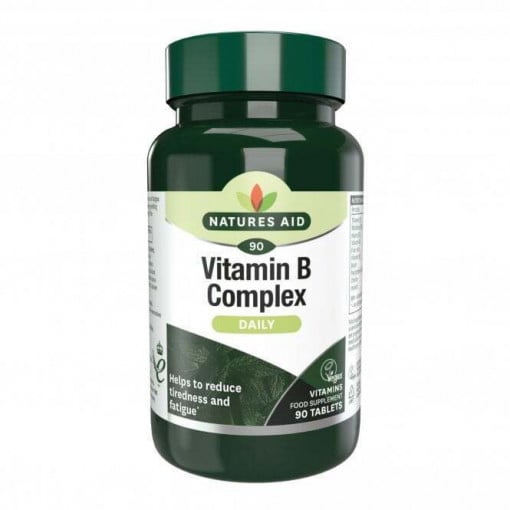 Komplex vitamínu B (komplex vitamínu B) 90 tabliet NaturesAid