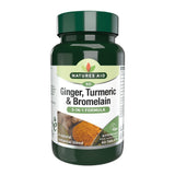Zázvor, kurkuma a bromelain 60 tabliet Naturesaid