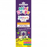 Imunitný vzorec s kvapkami pre deti pre deti (Mini Drops Immun Plus) 50 ml Naturesaid