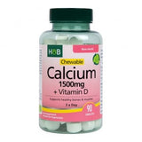 Žuvateľný vápnik 1500 mg + vitamín D - 90 žuvacích tabliet