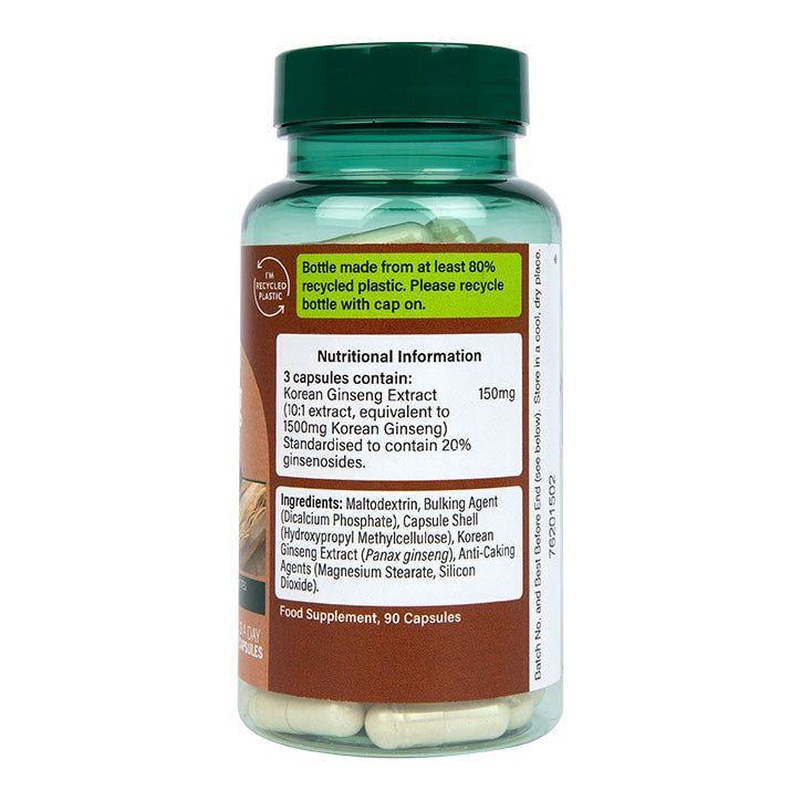 Kórejský ženšen 1500 mg - 90 kapsúl