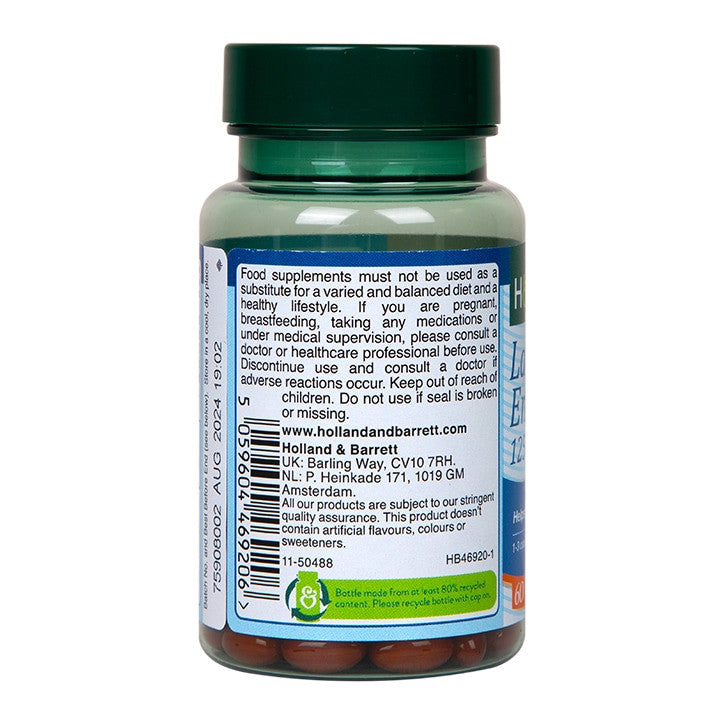 Laktázové enzýmy (enzým Super Lactázy) 125 mg 60 kapsulov Holland & Barrett