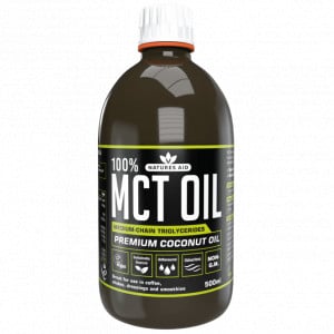 Triglyceridy stredného reťazca z kokosového oleja (100% MCT olej) 500 ml NaturesaID