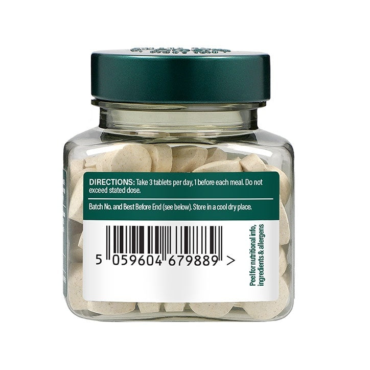 Široké spektrum tráviace enzýmy (Vzorec viacerých tráviacich enzýmov) 90 tabliet Holland & Barrett