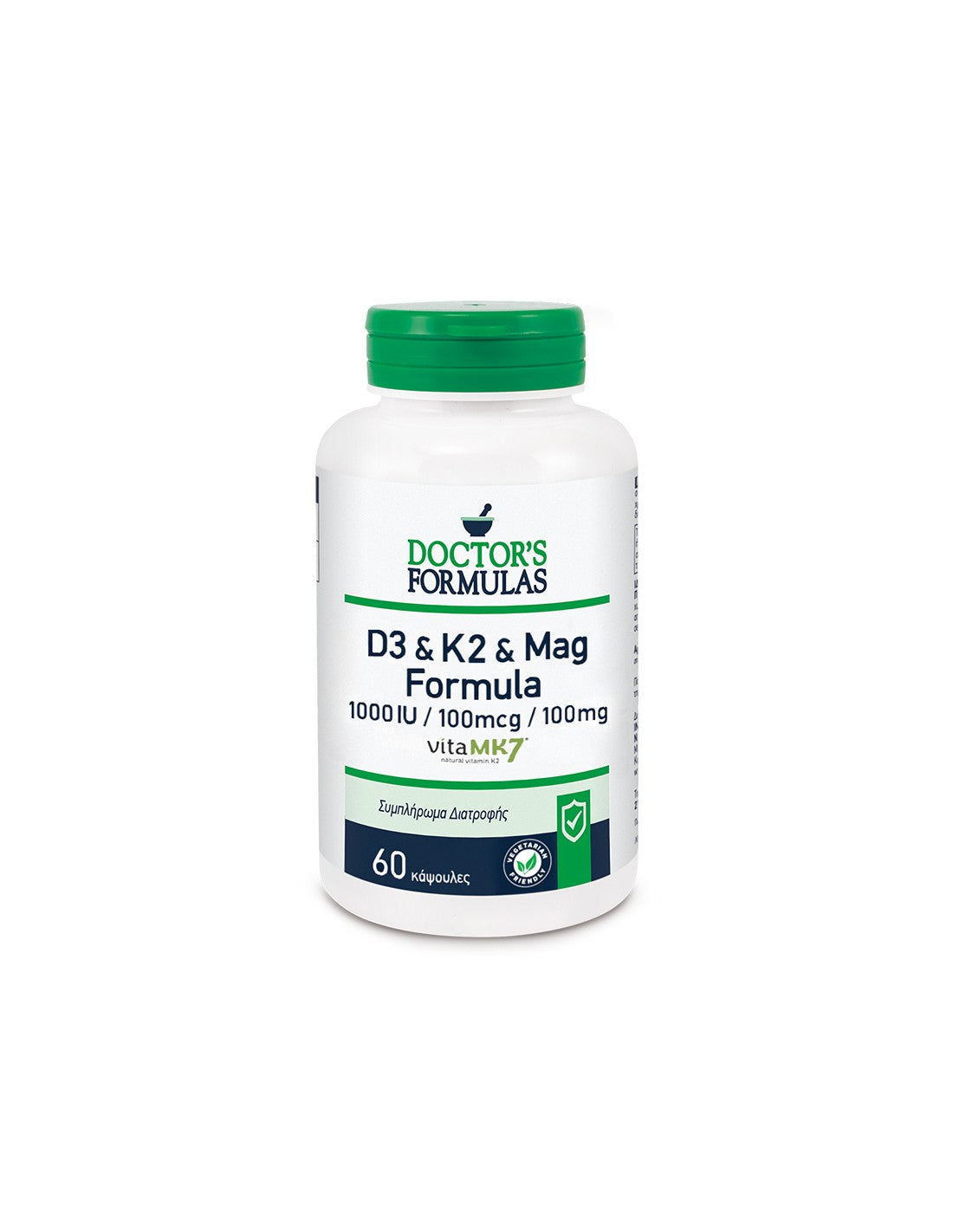 D3 a K2 & MAG Formula - Formula s receptúrami vitamínu D3, K2 a horčíka x 60