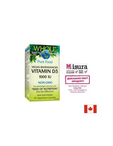 Vitamín Celá Earth & Sea® D3 1000 IU | Vegánske bioenhanced - 90 kapsúl