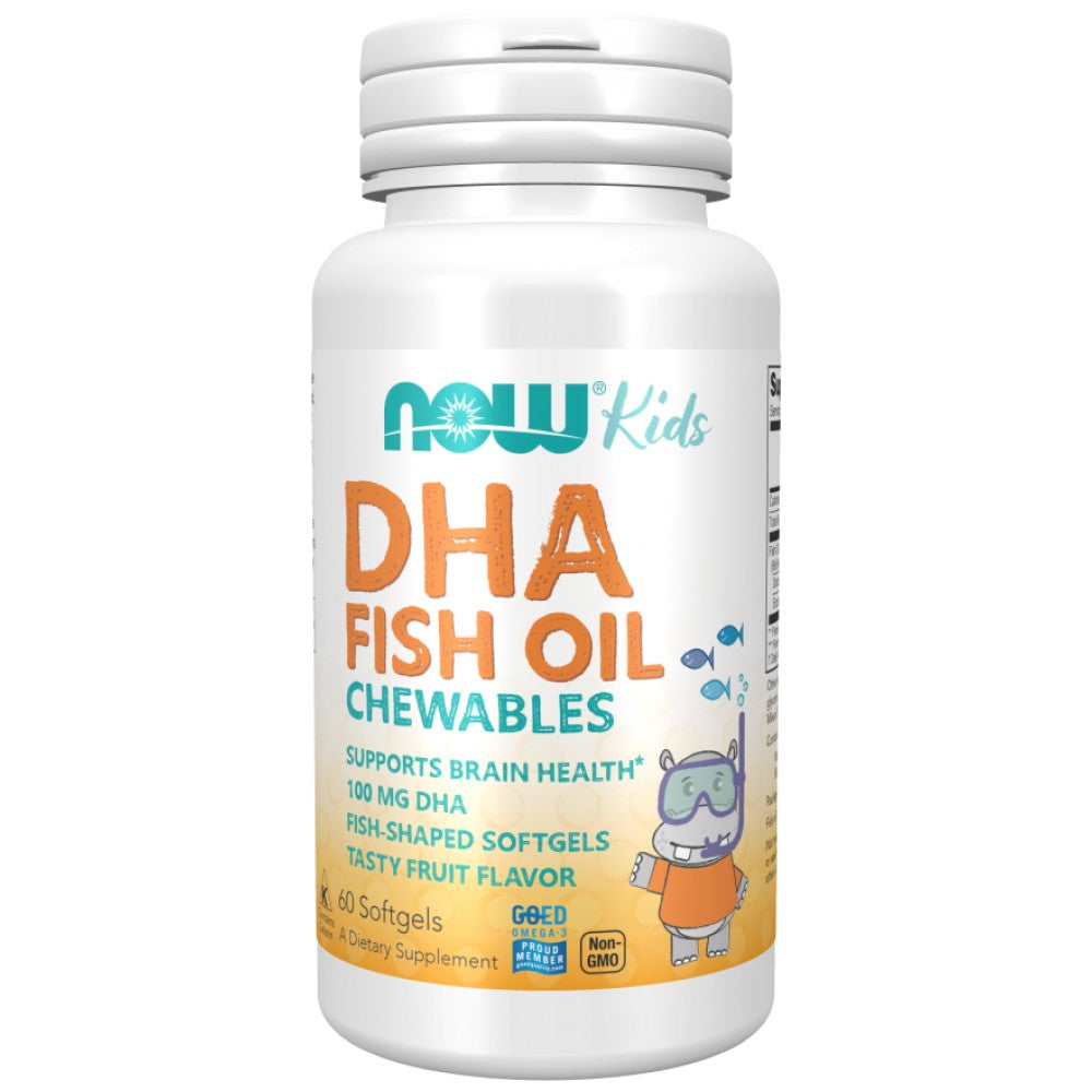 DHA 100 mg detského žuvača - 60 žuvacích tabliet