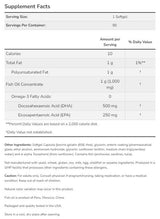 DHA - 500 Dvojitá pevnosť - 180 Softgels