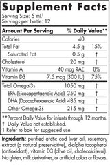 DHA DET 350 mg EPA / 485 mg dha - 60 ml