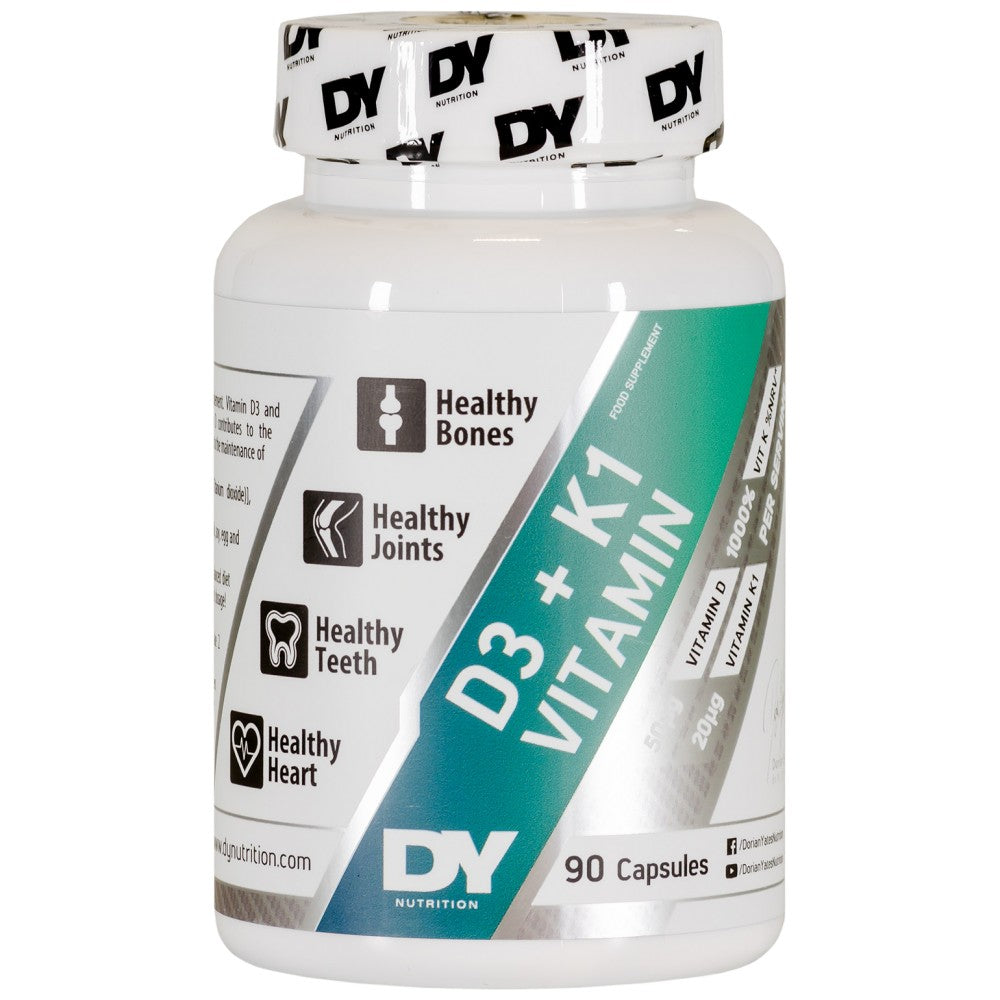 Vitamín D3 + K1 90 kapsúl