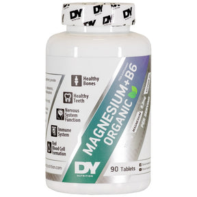 Organic Magnesium + B6 - 90 Tablets - Nutra Best Europe