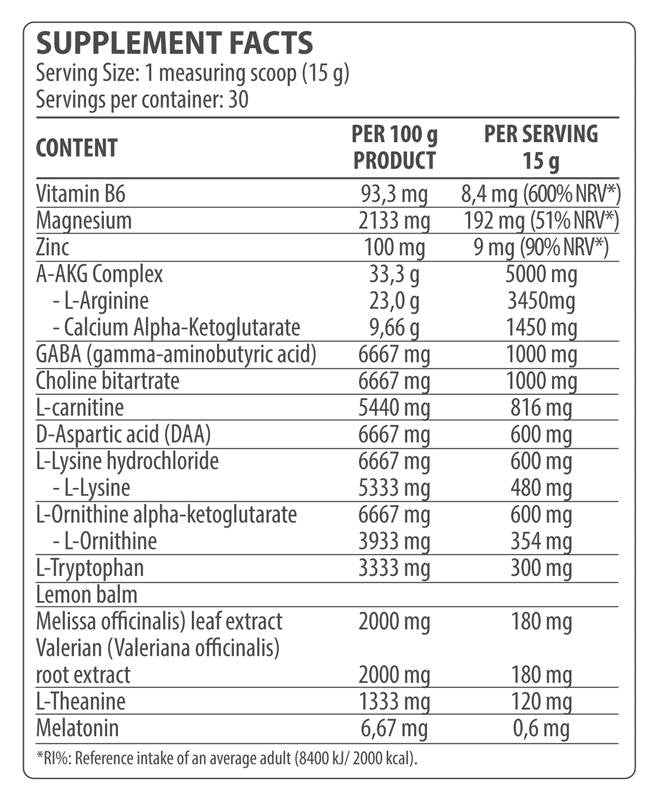 Sleep & Relax | GH Booster - 450 грама - Feel You