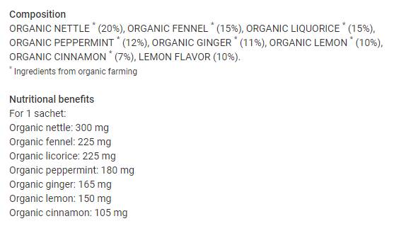 Detox vegánsky Bylinný detoxikačný čaj - 20 vreciek