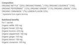 Detox vegánsky Bylinný detoxikačný čaj - 20 vreciek
