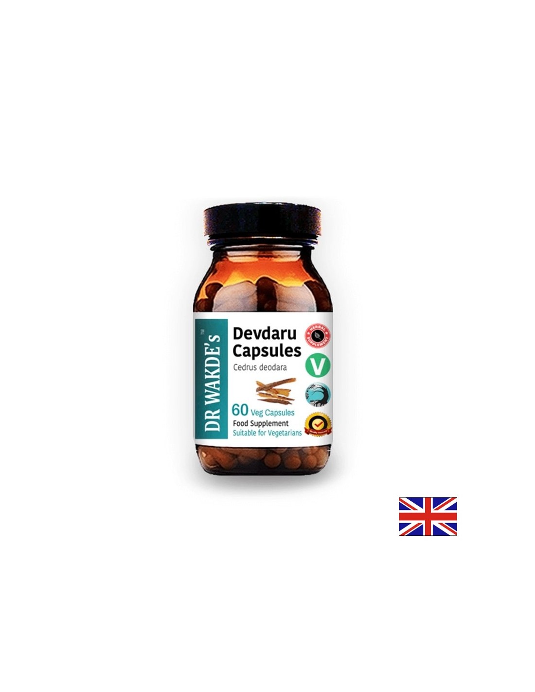 Devdaru / Himalayan Cedar Ayurveda, 60 kapsúl Dr Wakde's