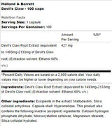 Devil's Claw 427 mg - 100 kapsúl