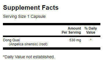 Koreň Dong Quai 530 mg - 100 kapsúl