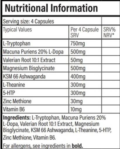 Dream Sleep | s Ashwagandha a Mucuna Pruriens 120 kapsúl