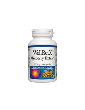 WellBetX Mulberry Extract 100 mg - 90 capsules - Nutra Best Europe
