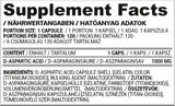 DAA Dark | Kyselina D-aspartová 1 000 mg 120 kapsúl
