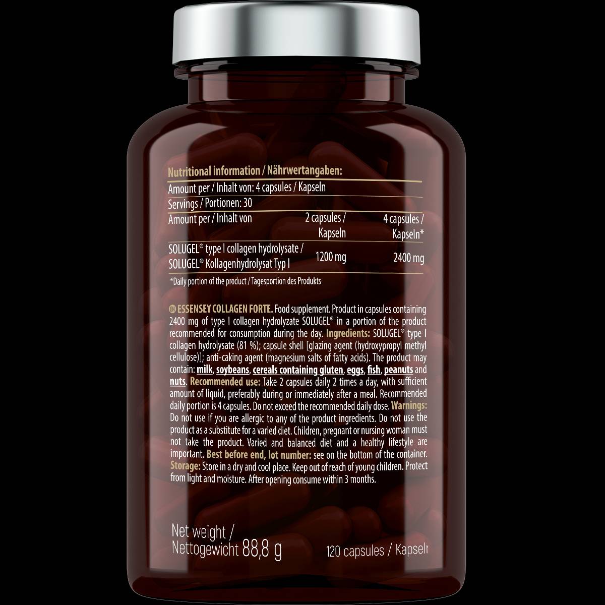 Kolagén Forte 600 mg - 120 kapsúl
