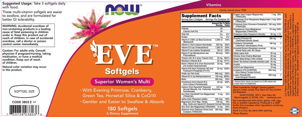 Eve Woman's Multi - 180 gélových kapsúl