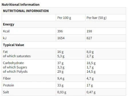 Extra Crrok High Protein Bar - 18 x 50 gramov
