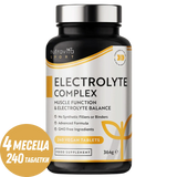 Komplex elektrolytov 240 vegánskych tabliet