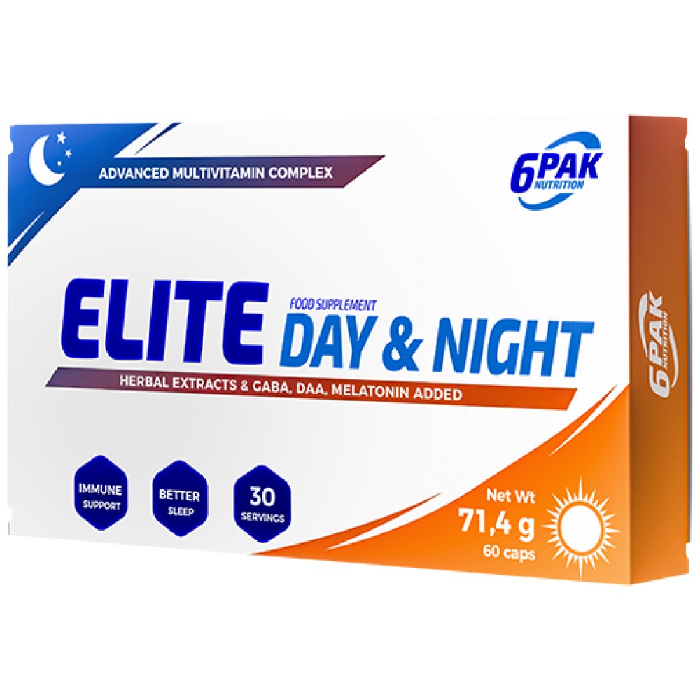 Elitný deň a noc Pokročilý multivitamínový komplex - 60 kapsúl