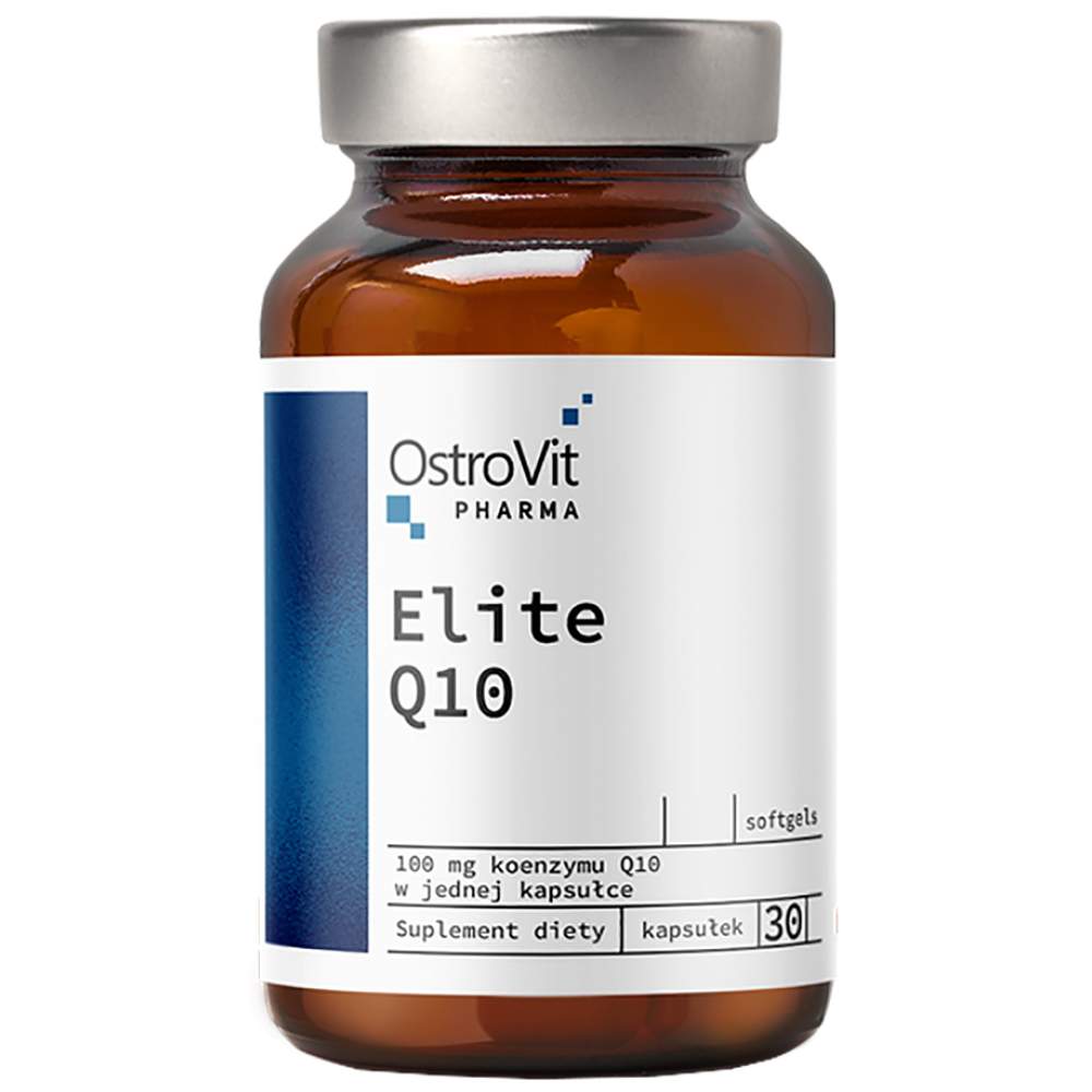 Elite Q10 100 mg | COQ10 30 GEL kapsuly